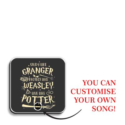 Harry Potter Theme Birthday Return Gift for Fans Girls, Boys & Friends Harry Potter Inspired Musical Fridge Magnet Playing Harry Porter Song Magnet